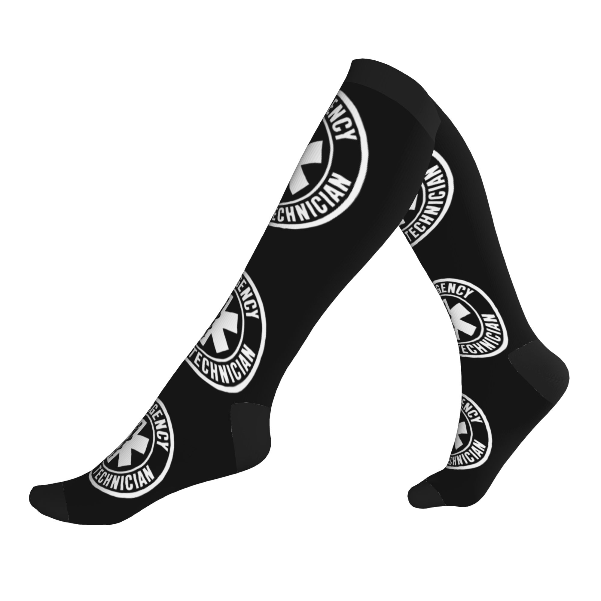 Compression Sock Medical - Calzini con logo Emt Star Of