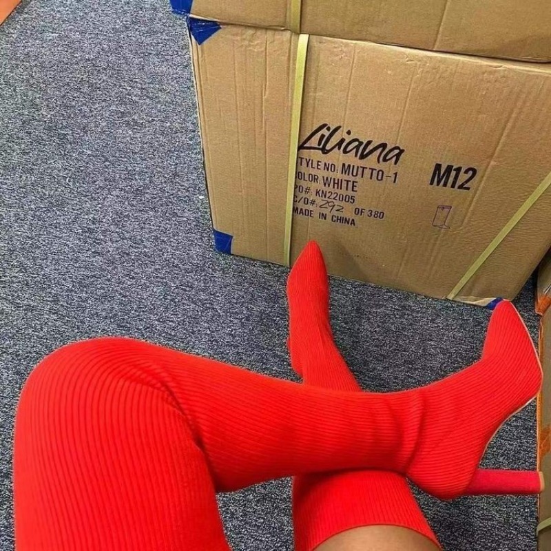 Stivali da donna sexy sopra il - Knee High Sock Women recensione e prezzo